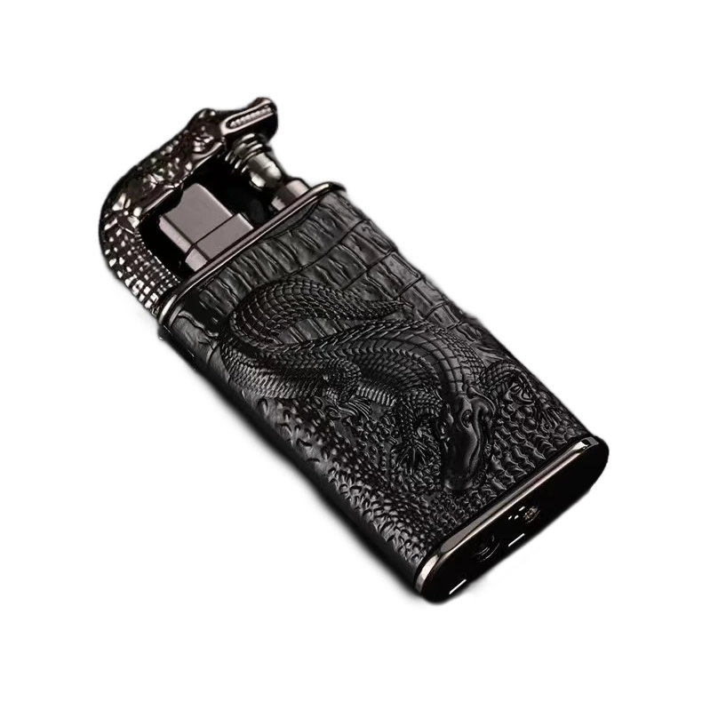 dual fire crocodile lighter