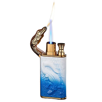 dual fire crocodile lighter