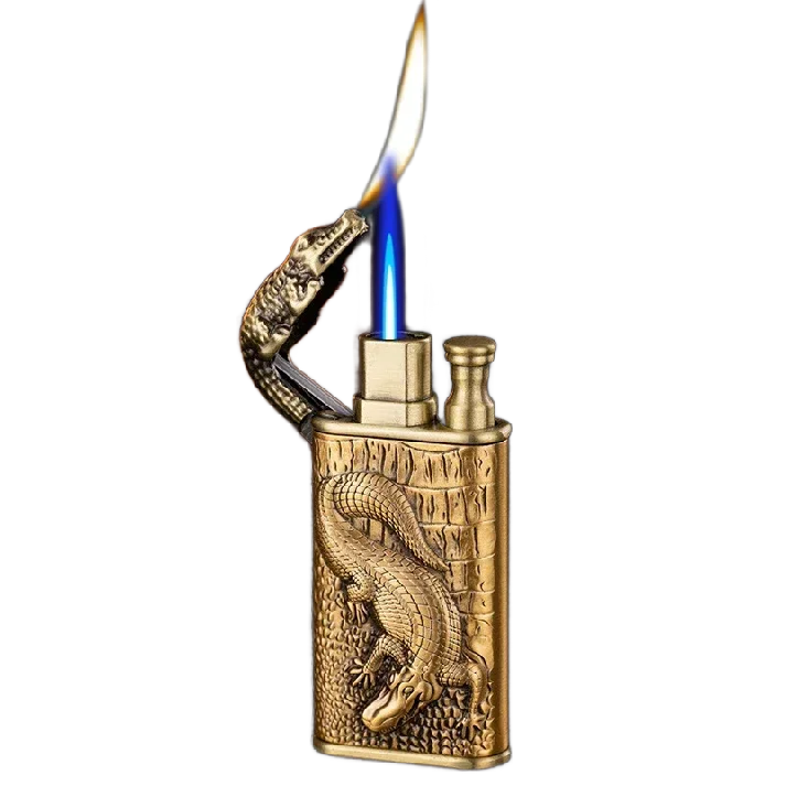 dual fire crocodile lighter